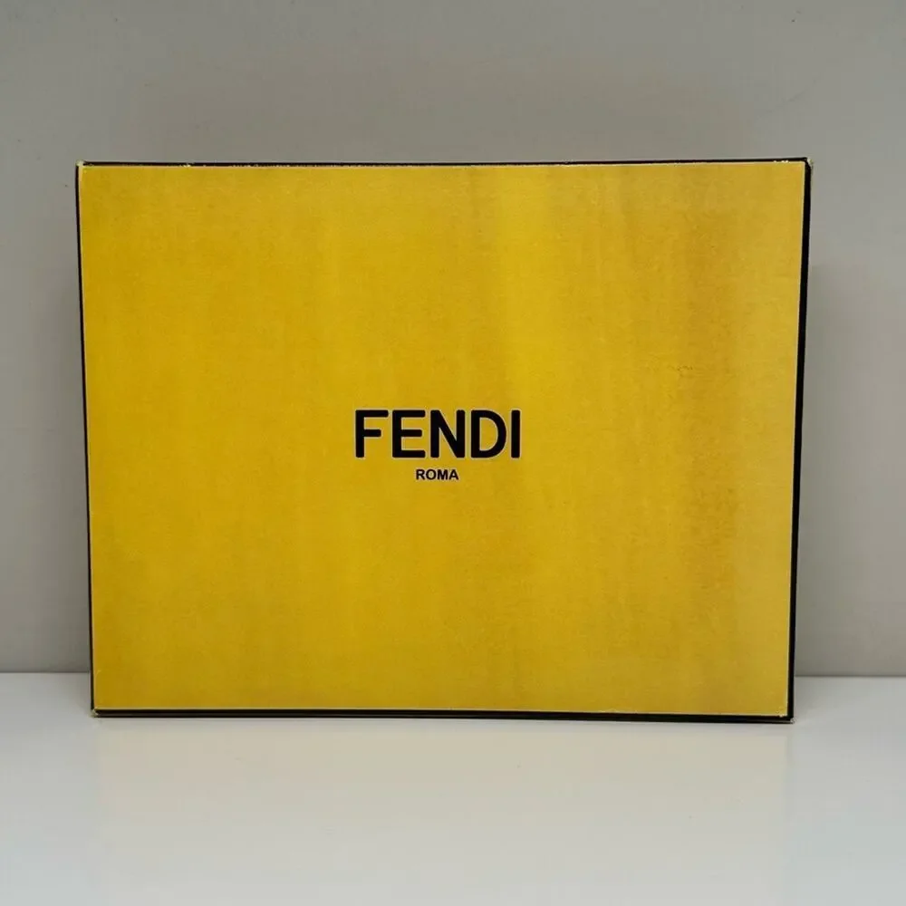 FENDI | Gift Box | Yellow/Black | W9 x H7 x D2 inch